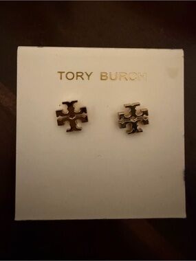 Tory Burch Gold Kira Stud Earrings